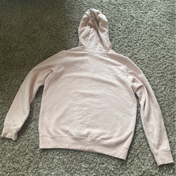 Nike light pink drawstring hoodie size M with a big pocket - Picture 5 of 7